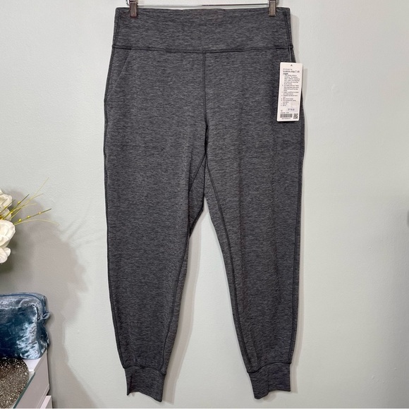 Lululemon Align High Rise Jogger Pants Heathered Graphite Grey 12 NWT - Picture 6 of 8